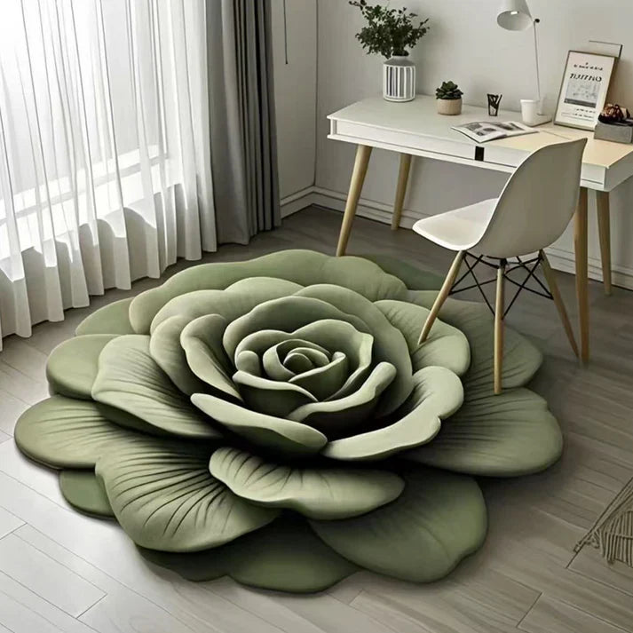 🔥HOT SALE 50% OFF🔥 3D Flower Floor Mat (60*60CM)