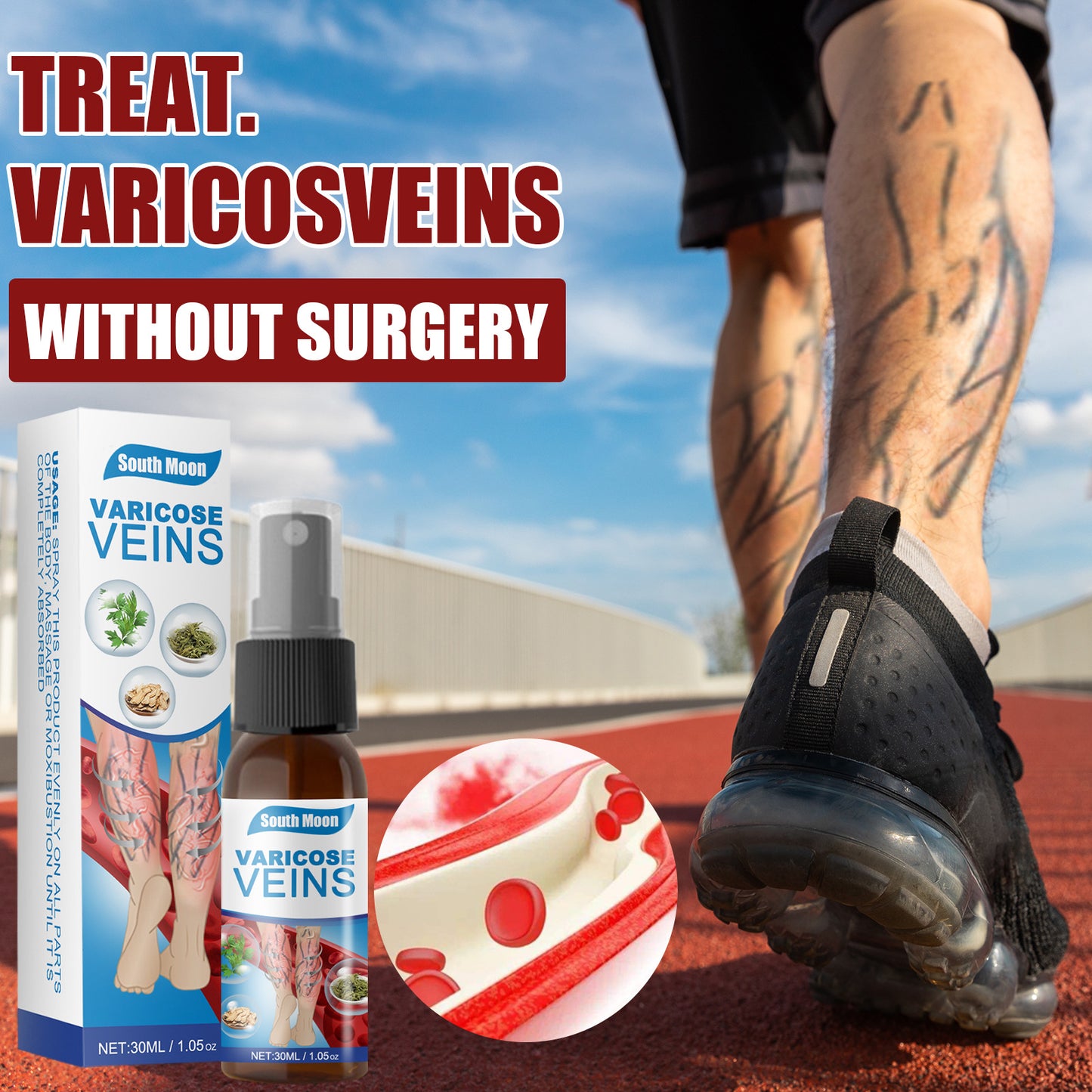 🔥HOT SALE 50% OFF🔥 Varicose Veins Relief Spray