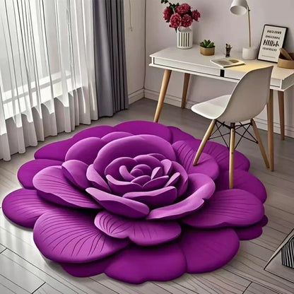 🔥HOT SALE 50% OFF🔥 3D Flower Floor Mat (60*60CM)