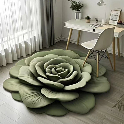 🔥HOT SALE 50% OFF🔥 3D Flower Floor Mat (60*60CM)