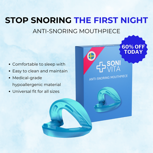 🔥HOT SALE 60% OFF🔥Anti-Snoring Mouthpiece Universal Size